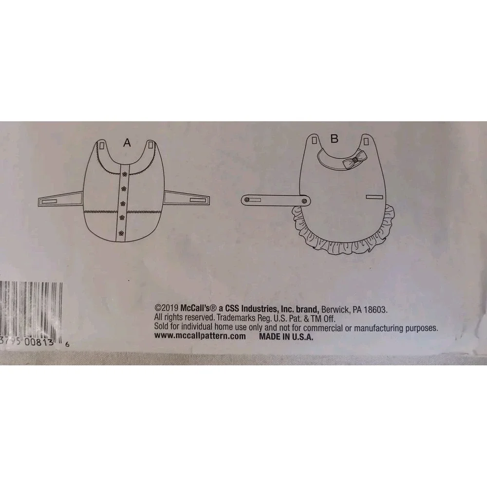 McCall's Dog‎ Coats Pattern Sizes Small Medium Large Sew Simple 2 Styles Uncut
